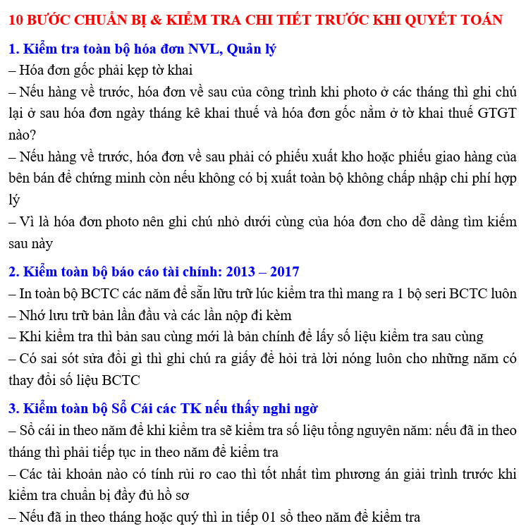 Kinh nghiệm quyết toán Thuế công ty xây dựng