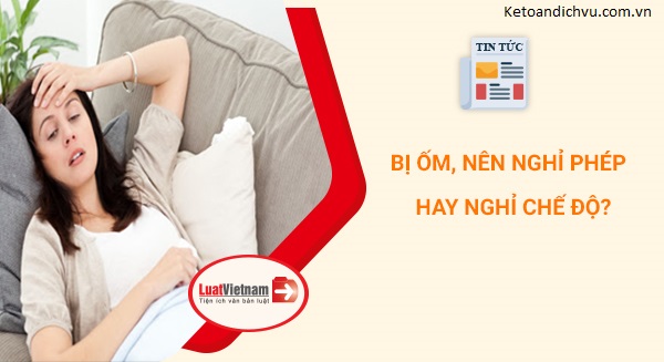 Bị ốm, nên nghỉ phép năm hay nghỉ chế độ bảo hiểm?